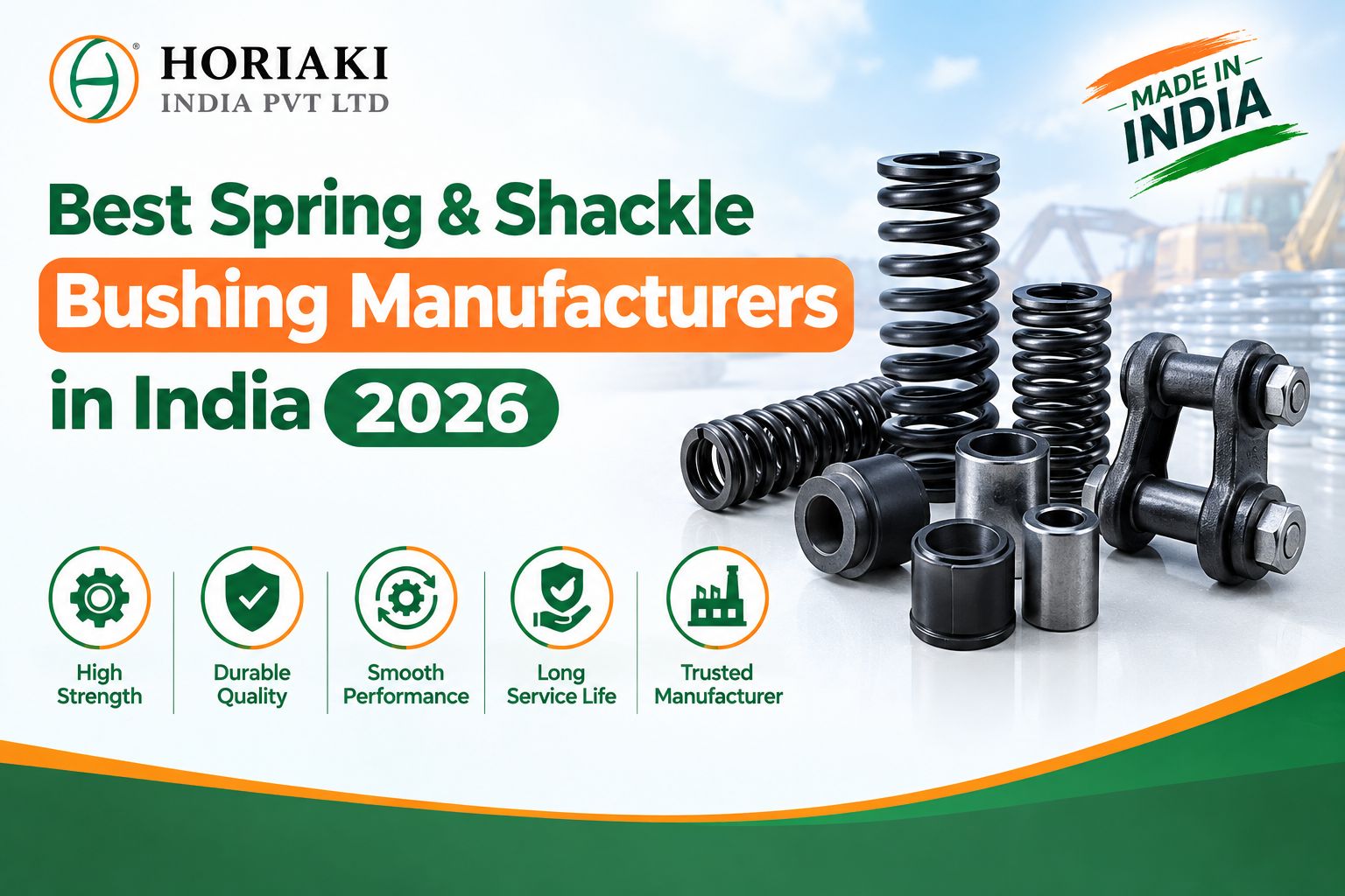 Best Spring & Shackle Bushing Manufacturers in India 2026